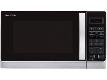 Sharp -  Microgolfoven Met Grill (r642inw) - Zilver, Elektronische apparatuur, Microgolfovens, Microgolfoven, Verzenden, 60 cm of meer