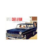1960 OPEL OLYMPIA CARAVAN BROCHURE NEDERLANDS, Ophalen of Verzenden