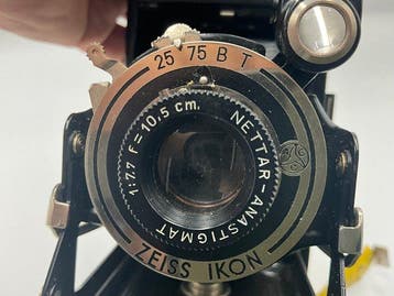 Zeiss Ikon Nettar Analoge opvouwbare camera, Nieuw