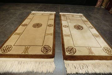 porseleinen set 2x - Tapijt - 125 cm - 62 cm, Nieuw