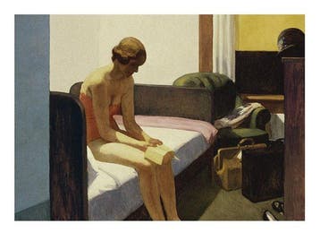 Edward Hopper - “Hotel Room, 1931”. - 40 x 30 cm.