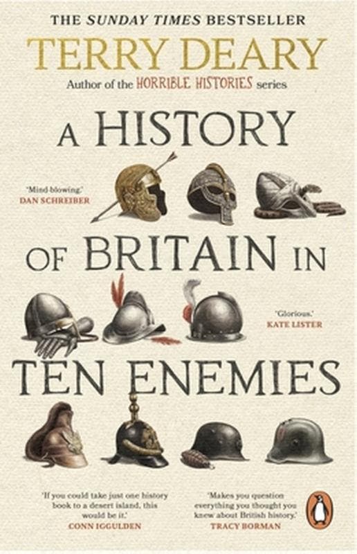 A History Of Britain In Ten Enemies | Terry Deary | Nieuw, Boeken, Overige Boeken, Nieuw, Verzenden