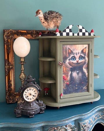 Stylish Interior - Ladekast - Hout - Walcabinet Cheshire cat
