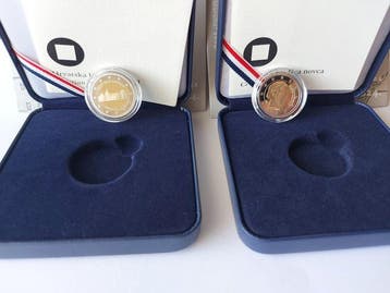 Kroatië. 2 Euro 2024Marko Maruli + Stari Grad Varaždin