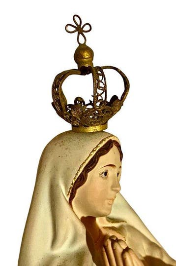 Beeldje - Onze Lieve Vrouw van Fátima - Mét Originele, Antiek en Kunst