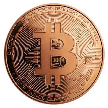 États-Unis. 5 x 1 oz Bitcoin .999 Copper Round (Sans prix de