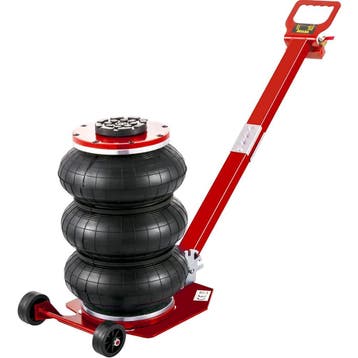Pneumatische Krik 3 Ton: -41% Retour Deal! Snel heffen, Auto diversen, Krikken, Verzenden, Zo goed als nieuw, Pneumatisch, Luchtkussenkrik