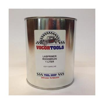 Lasprimer roodbruin, 1 liter (Primers en Fillers), Verzenden, Nieuw