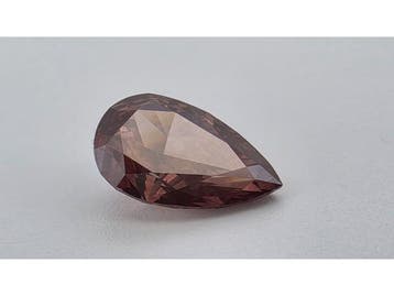 Veiling - Diamant Pear 4.05 crt ( IGI gecertificeerd ), Handtassen en Accessoires, Nieuw