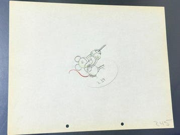 Walt Disney - Mickey Mouse-productie tekening (1935) -, Nieuw