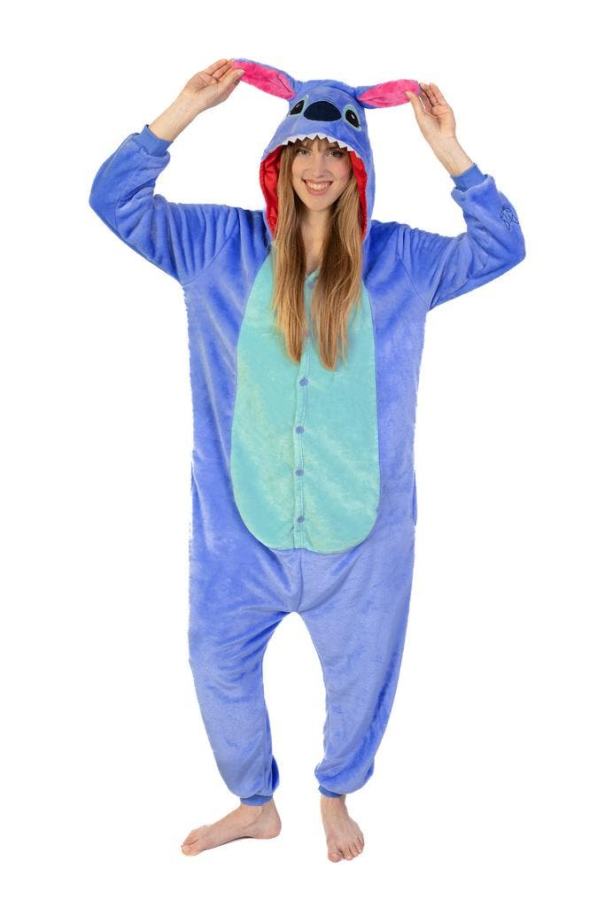Onesie Lilo Stitch Pak Kostuum Blauw L-XL Stitchpak Jumpsuit, Vêtements | Hommes, Costumes de carnaval & Vêtements de fête, Enlèvement ou Envoi