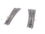 Schaal H0 Fleischmann 6140 Profi-gleis paar handwissels #..., Ophalen of Verzenden, Rails