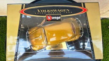 Bburago 1:18 - Modelauto - Volkswagen Käfer Beetle 1955, Hobby & Loisirs créatifs