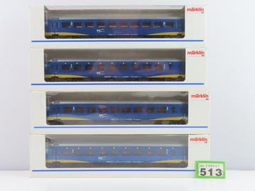 Märklin H0 - 42641/42642 - Modeltrein personenwagen (4) - 4, Nieuw