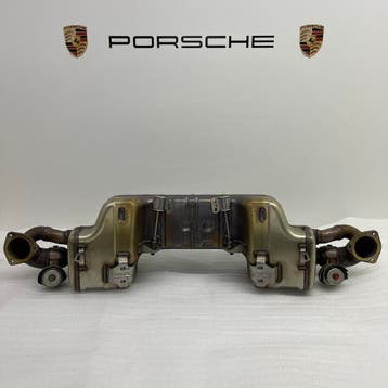 Porsche GT4/Spyder Weissach (718) ORIGINELE Titanium uitlaat, Ophalen