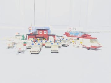 Lego Set - Classic Town, Legoland - Set 363 Hospital, 386, Nieuw