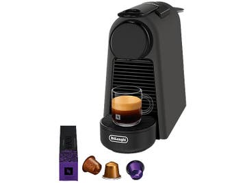 De Longhi -  Nespresso - Essenza Mini  Capsulemachine Zwart, Elektronische apparatuur, Koffiezetapparaten, Verzenden, Nieuw, Koffiepads en cups