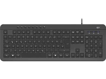 ISY -  Toetsenbord Azerty Zwart, Verzenden, Nieuw, Azerty, ISY