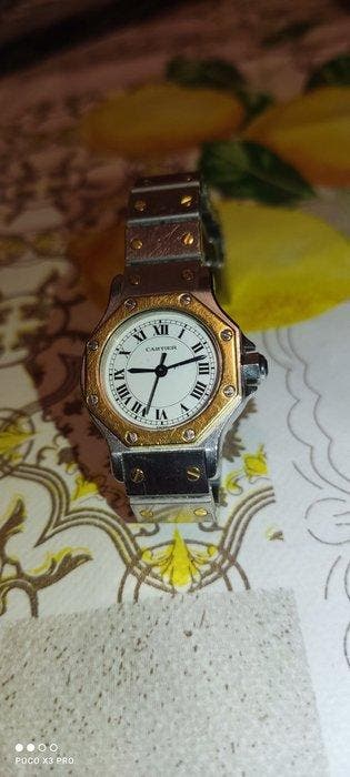 Cartier - Santos Octagon - Sans prix de réserve - 0907 -, Handtassen en Accessoires, Nieuw