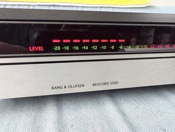 Bang & Olufsen - BeoCord 5500 Audiocassette deck, TV, Hi-fi & Vidéo, Chaîne Hi-fi