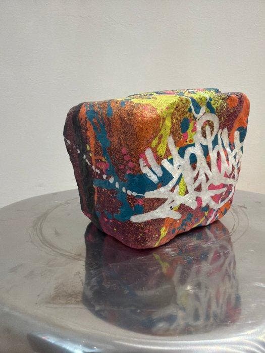 Zenoy (1974) - Pavé de Paris, Antiquités & Art, Art | Objets design