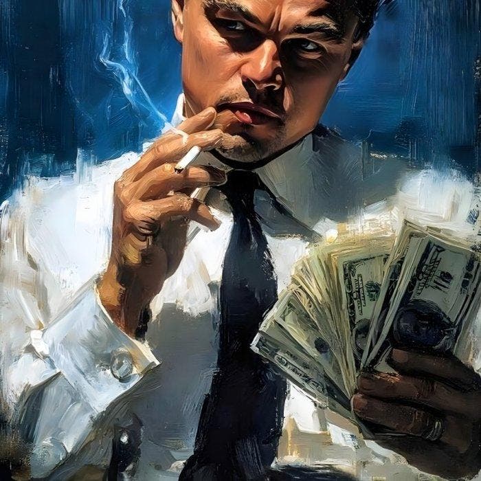 JZL - [Canvas XL] Money Never Sleeps - Leo, Collections, Cinéma & Télévision