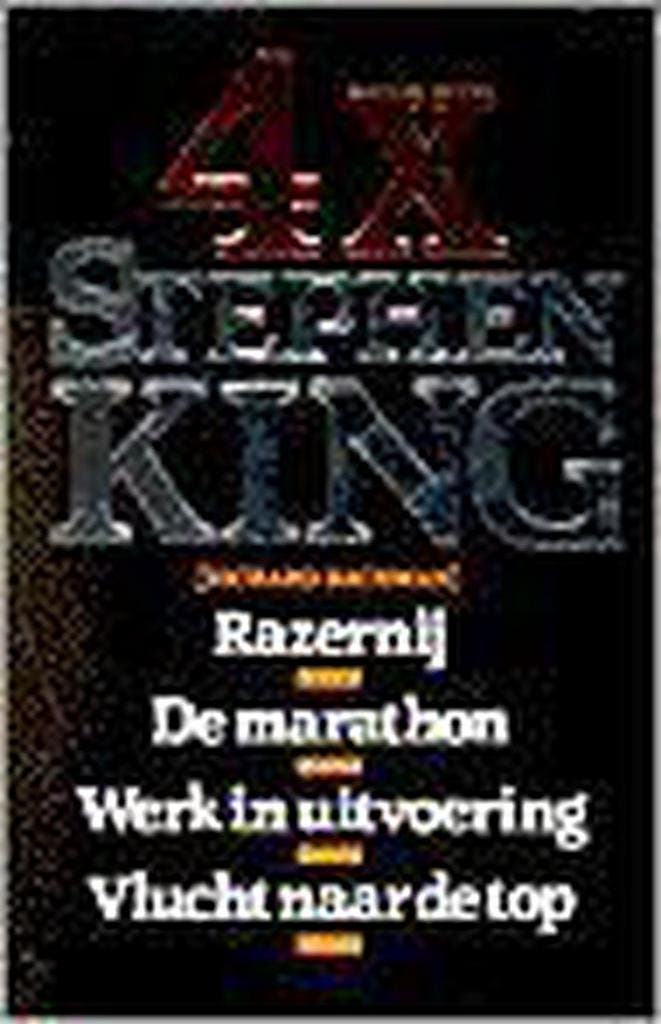4 x Stephen King 9789024516117 Stephen King, Boeken, Romans, Gelezen, Verzenden