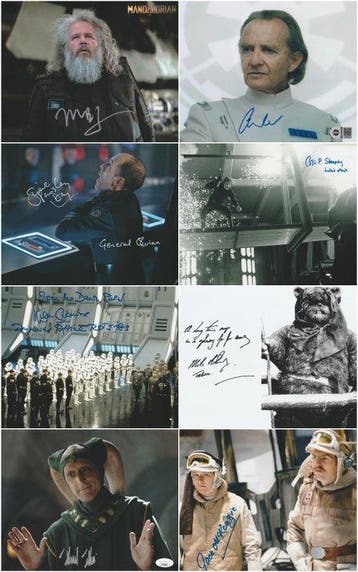Star Wars - Big Lot of 8 Autographs!, Verzamelen, Nieuw