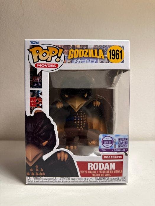 Funko - Funko Pop - Godzilla 1961 Rodan Limited Edition, Antiquités & Art, Antiquités | Jouets