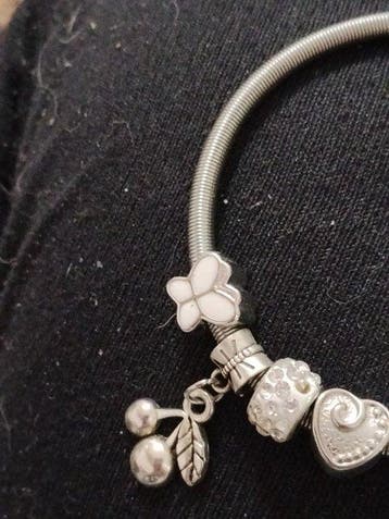 Zonder minimumprijs - Armband Zilver - Armband met zilveren, Nieuw
