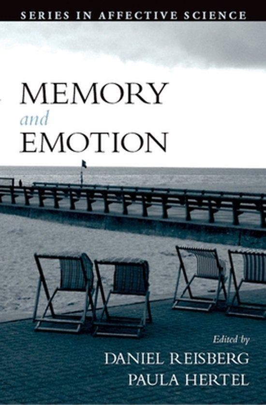Series in Affective Science- Memory and Emotion, Livres, Langue | Anglais, Envoi