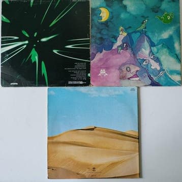 Gong - 3 Albums - Différents titres - Albums LP (plusieurs, Cd's en Dvd's, Nieuw in verpakking