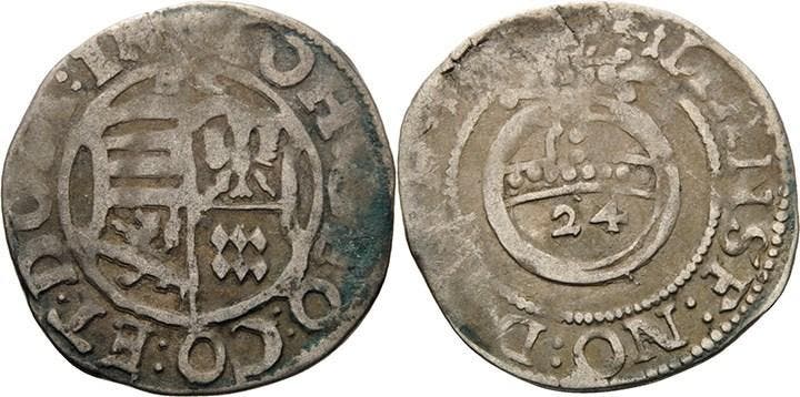 Groschen 1641, Mansfeld-vorderortische Linie zu Eisleben..., Postzegels en Munten, Munten | Europa | Niet-Euromunten, België, Verzenden