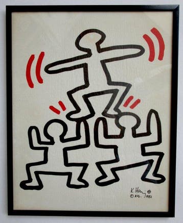 Keith Haring (1958-1990) - From Bayer Suite