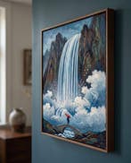MEDSAN - Sakura Waterfall () - Hand Signed - UNIQUE