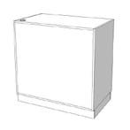 *TIP*  Toonbank dicht met lade en deuren C-PEK-011, Ophalen of Verzenden