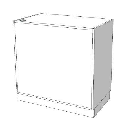 *TIP*  Toonbank dicht met lade en deuren C-PEK-011, Articles professionnels, Aménagement de Bureau & Magasin | Commerce & Inventaire