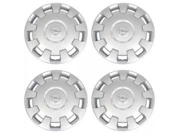 ORIGINAL Opel wieldoppen set 15 inch ZILVER (4 stuks) Astra, Ophalen of Verzenden