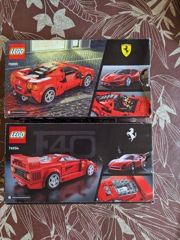 Lego Set - Speed Champions - Ferrari F8 Tributo; Ferrari F40
