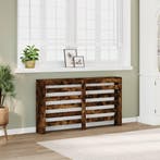 vidaXL Radiatorombouw 149x20x82 cm bewerkt hout gerookt, Verzenden