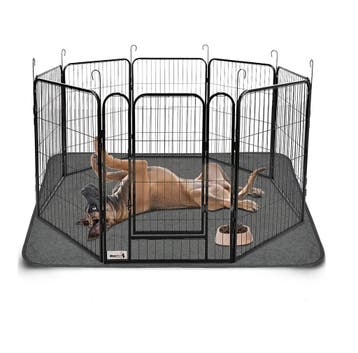 MaxxPet Hondenren Puppyren met 8 panelen - Staal - 60x78c..., Dieren en Toebehoren, Ophalen of Verzenden, Nieuw