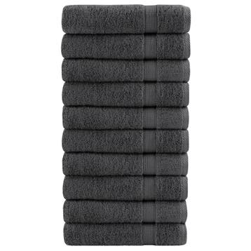 vidaXL Badhanddoeken SOLUND 10 st 600 g/m² 70x140 cm, Verzenden, Nieuw