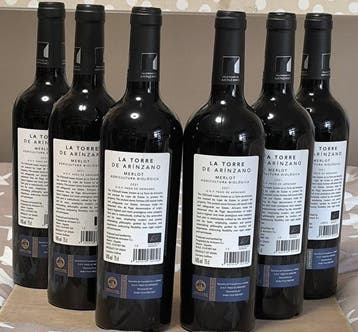2021 La Torre de Arínzano, Merlot Agricultura Biologica -