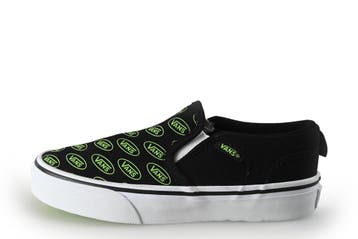 Vans Instappers Jongens in maat 31 Zwart, Kinderen en Baby's, Jongen of Meisje, Schoenen, Zo goed als nieuw, Vans