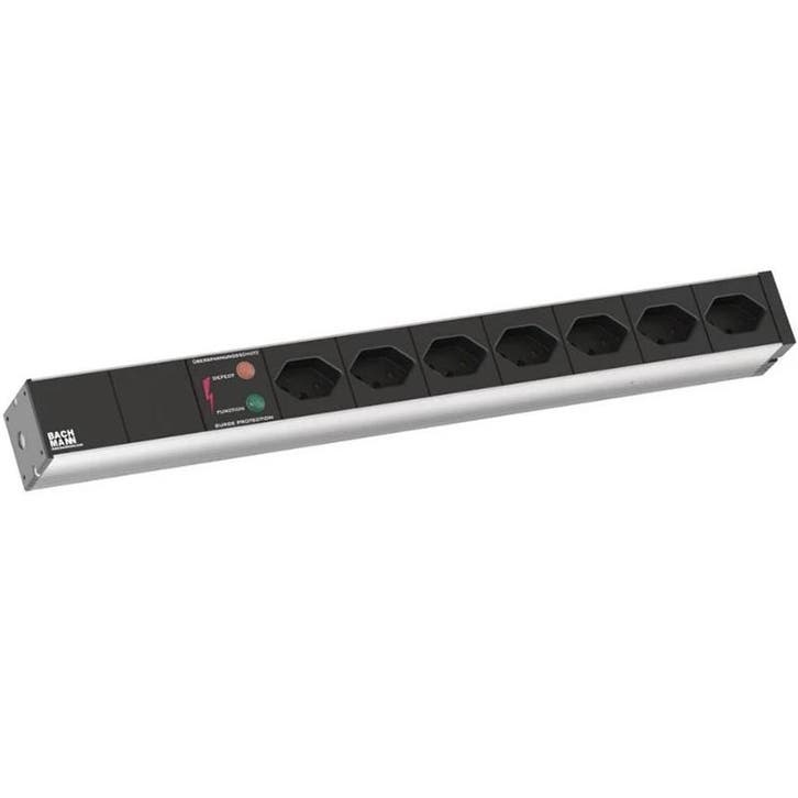 Bachmann - 19 inch netwerkkast stekkerdoos - 1HE, Doe-het-zelf en Bouw, Gereedschap | Overige machines, Verzenden