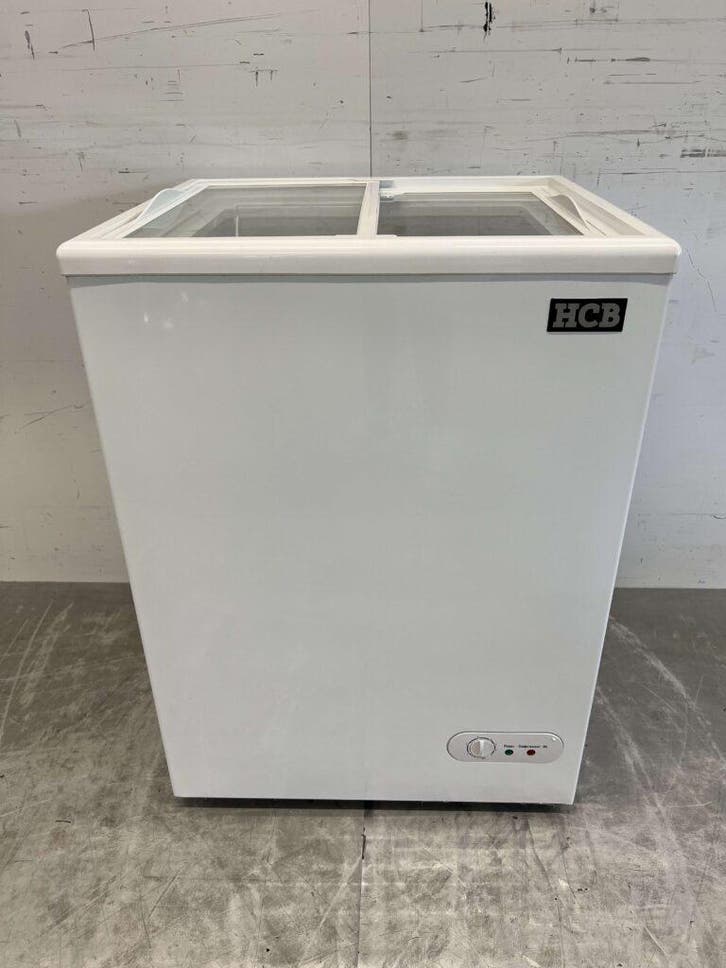 Chest freezer Shop freezer with glass sliding lids 97 litres, Zakelijke goederen, Horeca | Keukenapparatuur, Verzenden