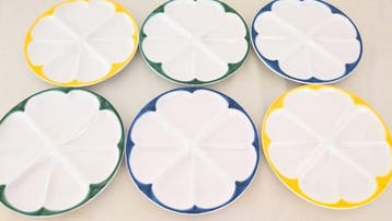 Italica Ars Ceramica - Tafelservies voor 6 (6) - Keramiek -