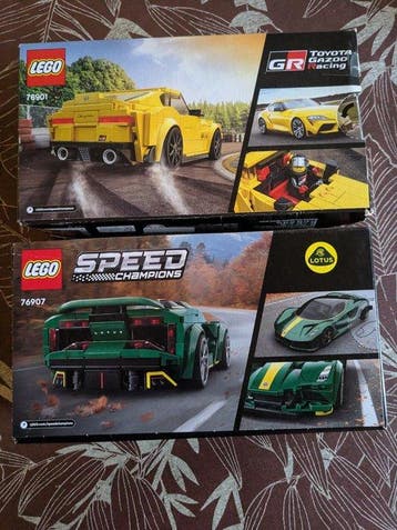 Lego Set - Speed Champions - Toyota GR Supra; Lotus Evija