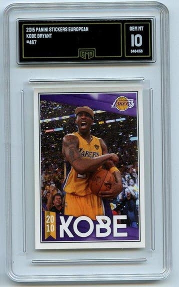 Panini - Lot of 3 - 2014-2016 Stickers GMA 8.5/GMA 10 - Gem, Nieuw