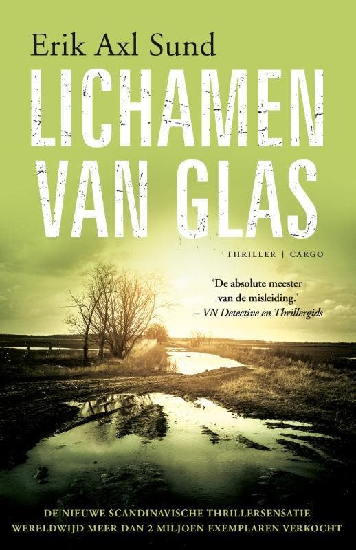 Lichamen van glas 9789023496137 Erik Axl Sund, Livres, Thrillers, Envoi